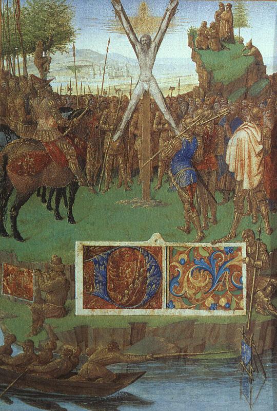 Jean Fouquet The Martyrdom of St.Andrew Sweden oil painting art